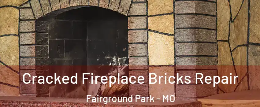 Cracked Fireplace Bricks Repair Fairground Park - MO