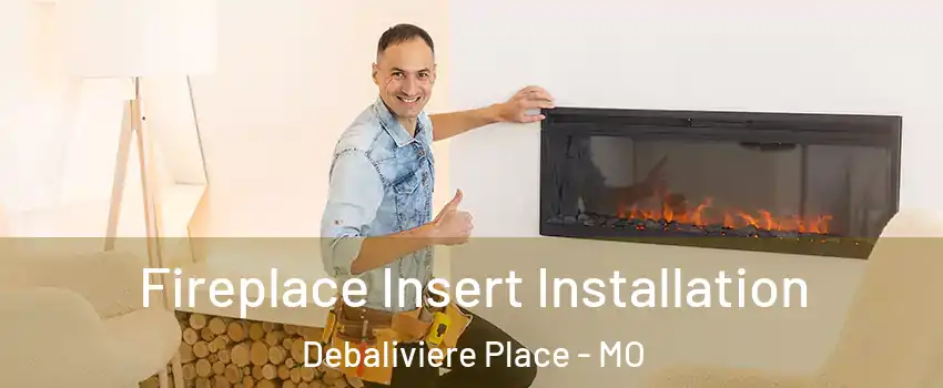 Fireplace Insert Installation Debaliviere Place - MO