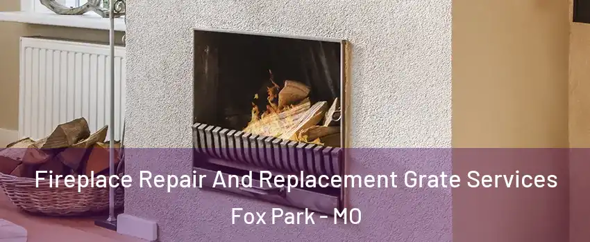 Fireplace Repair And Replacement Grate Services Fox Park - MO