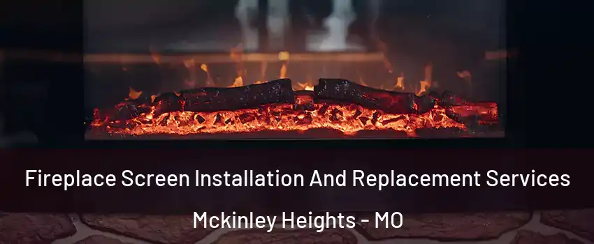 Fireplace Screen Installation And Replacement Services Mckinley Heights - MO