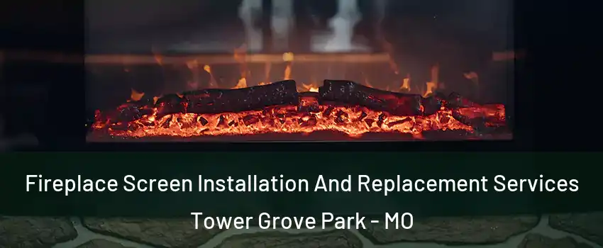 Fireplace Screen Installation And Replacement Services Tower Grove Park - MO