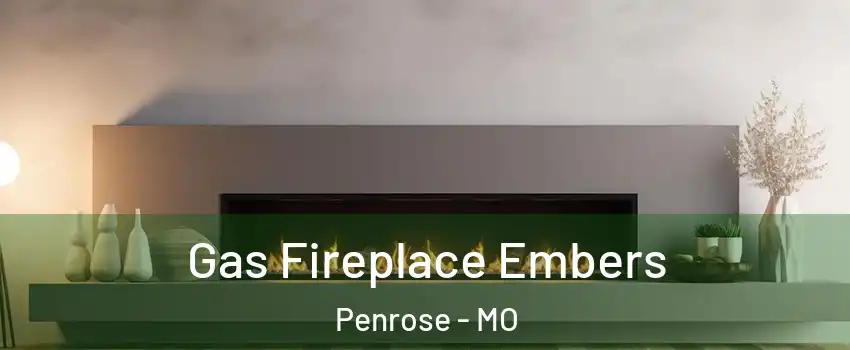 Gas Fireplace Embers Penrose - MO