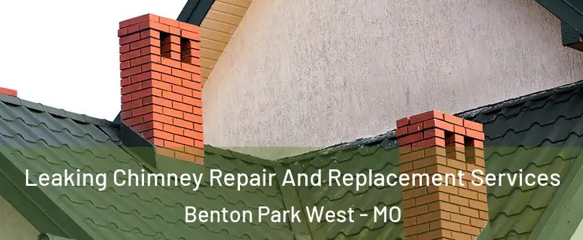 Leaking Chimney Repair And Replacement Services Benton Park West - MO