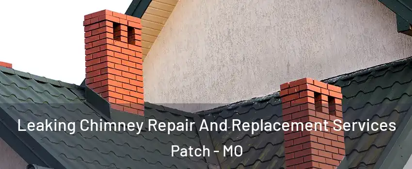 Leaking Chimney Repair And Replacement Services Patch - MO