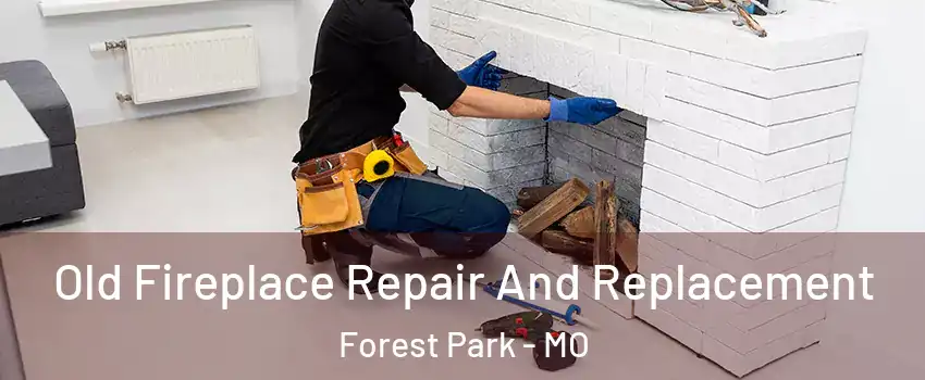 Old Fireplace Repair And Replacement Forest Park - MO