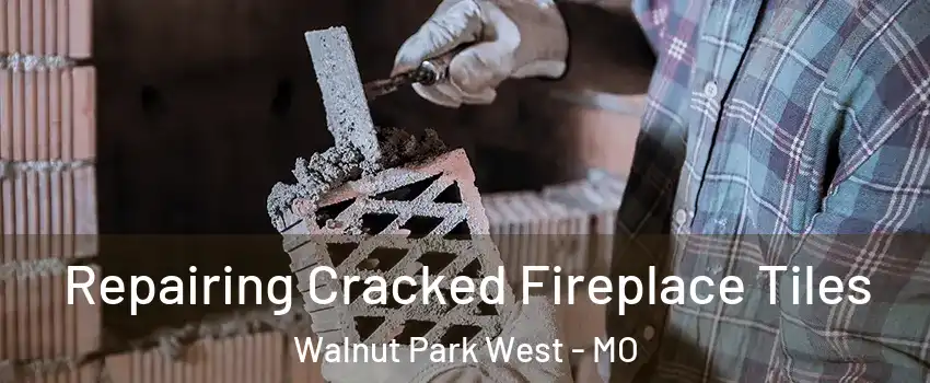 Repairing Cracked Fireplace Tiles Walnut Park West - MO