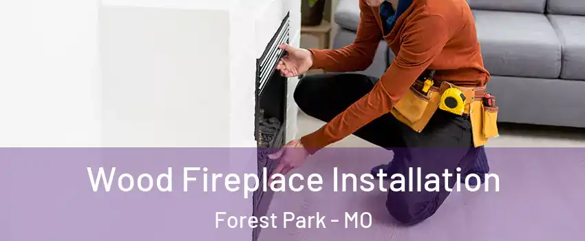 Wood Fireplace Installation Forest Park - MO